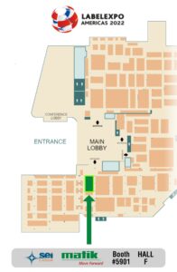 Labelexpo America's Map